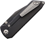 EOS Micro Surgeon Framelock Black Titanium Folding CTS-XHP Pocket Knife 136