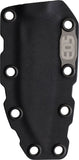 EOS Sandshark Black G10 AEB-L Wharncliffe Fixed Blade Knife w/ Sheath 142