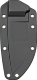ESEE Model 3 Fixed Blade Knife Black Zytel Construct Sheath w/out Boot Clip 40B