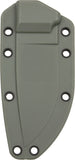 ESEE Model 3 Fixed Blade Knife Foliage Green Zytel Sheath w/out Boot Clip 40FG