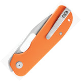 Eutektik EFD Linerlock Orange G10 Folding 14C28N Sandvik Pocket Knife 009