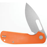 Eutektik EFD Linerlock Orange G10 Folding 14C28N Sandvik Pocket Knife 009