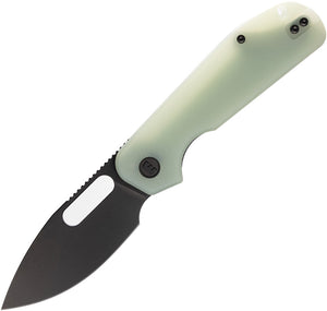 Eutektik EFD Linerlock Jade G10 Folding Black 14C28N Sandvik Pocket Knife 016