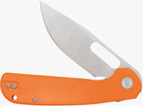 Eutektik Trinity Linerlock Orange G10 Folding Black 14C28N Sandvik Pocket Knife 020