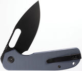 Eutektik Trinity Linerlock Denim G10 Folding Black 14C28N Sandvik Pocket Knife 024