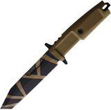 Extrema Ratio Fulcrum S Desert Tan Forprene Bohler N690 Fixed Blade Knife 0092DW