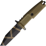 Extrema Ratio Fulcrum C FH Tan Forprene Bohler N690 Fixed Blade Knife 0110DW