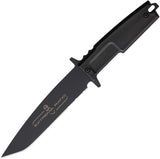 Extrema Ratio Col Moschin Paper Black Stainless Steel Fixed Blade Knife 0125TBPL