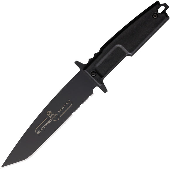 Extrema Ratio Col Moschin Paper Black Stainless Steel Fixed Blade Knife 0125TB