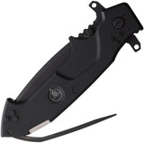 Extrema Ratio Glauca B1 Linerlock Black Aluminum Folding N690 Knife 0139BLK