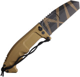 Extrema Ratio RAO Desert Warfare Tan Aluminum Folding Bohler N690 Knife 0141DW