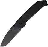 Extrema Ratio BF2 CD Black Ruvido Aluminum Folding N690 Drop Pt Knife 0145RVB