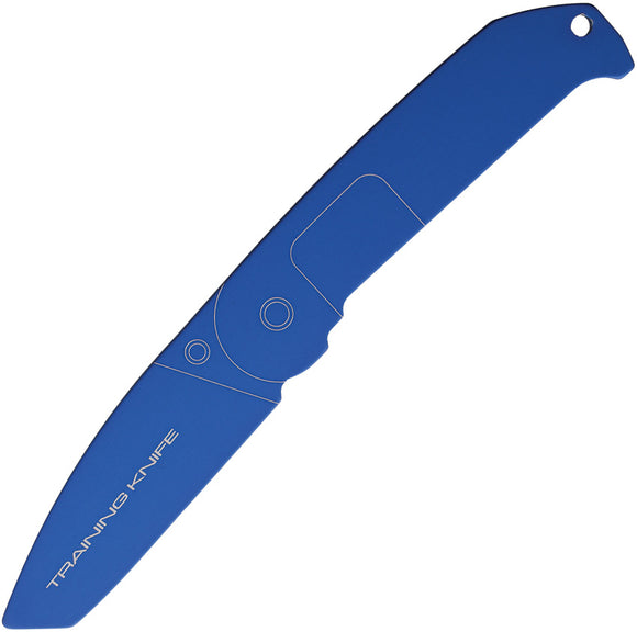 Extrema Ratio TK BF2 Blue Aluminum Folding Unsharpened Training Knife 0145TK
