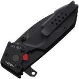 Extrema Ratio MF0 T Linerlock Black Aluminum Folding Bohler N690 Knife 0148BLK