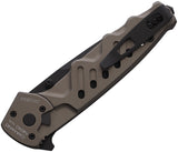 Extrema Ratio Caimano Nero N.A. Linerlock Tactical Mud Aluminum Folding N690 Knife 0166BLKTM