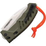 Extrema Ratio RAO C Crossbar Lock Green Aluminum Folding Bohler N690 Pocket Knife 0176SAT