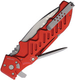 Extrema Ratio Glauca G1 Linerlock Red Aluminum Folding N690 Knife 0179SWRED