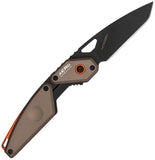 Extrema Ratio Aero Linerlock Mud Tan Aluminum Folding Nitrogen Steel Pocket Knife 0180A3A10