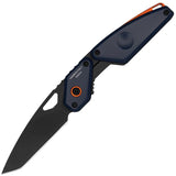 Extrema Ratio Aero Linerlock Blue Aluminum Folding Nitrogen Steel Pocket Knife 0180C3A10