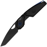 Extrema Ratio Aero Linerlock Black Aluminum Folding Nitrogen Steel Pocket Knife 0180NITBLKB