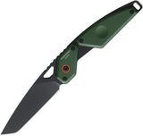 Extrema Ratio Aero FX Forest Green Aluminum Nitrogen Steel Fixed Blade Knife w/ Sheath 0182NITBLKFGO