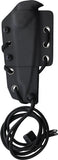 Extrema Ratio Aero FX Black Aluminum Nitrogen Steel Fixed Blade Knife w/ Sheath 0182NITBLKO