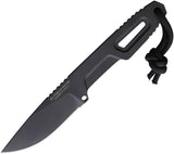 Extrema Ratio Satre Black Bohler N690 Fixed Blade Neck Knife 0222BLK