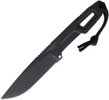 Extrema Ratio Satre FX Black Bohler N690 Steel Fixed Blade Knife w/ Sheath 0225BLK