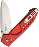 Extrema Ratio MF1 EVO Linerlock Red Aluminum Folding M390 Knife 0232M3SATRED