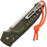 Extrema Ratio MF1 EVO D Linerlock Green G10 Folding Nitrogen Steel Pocket Knife 0232NITSG10G