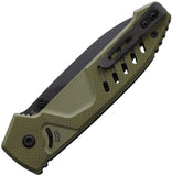 Extrema Ratio MF1 EVO SP Linerlock OD Green G10 Folding Bohler N690 Pocket Knife 0233BLKG10GRN
