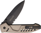 Extrema Ratio MF1 EVO Linerlock Tactical Mud Aluminum Folding N690 Knife 0233BLKTM