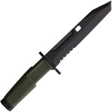 Extrema Ratio Fulcrum Combat OD Green Forprene Bohler N690 Fixed Blade Knife 0300GRN