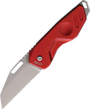 Extrema Ratio ANT Rescue Framelock Red Aluminum Folding M390 Knife 0468M3SWRC