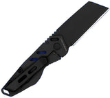 Extrema Ratio ANT Urban Framelock Blue Aluminum Folding N690 Knife 0471BLKBLU