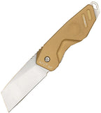 Extrema Ratio ANT Urban SF Framelock Gold Aluminum Folding N690 Knife 0471SATGLD