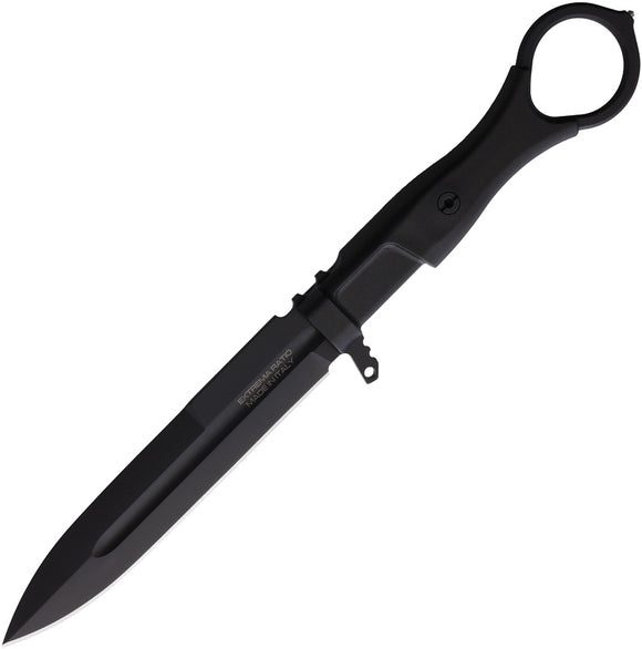 Extrema Ratio Misericordia Black FRN Bohler N690 Fixed Blade Knife 0479BLKCIV