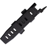 Extrema Ratio Vipera Blackout Forprene Bohler M390 Fixed Blade Knife 0484M3BLK