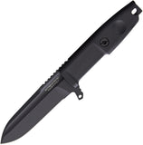 Extrema Ratio Defender Black Bohler N690 Stainless Fixed Knife w/ Sheath 0486BLK