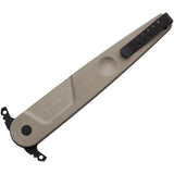 Extrema Ratio BF4 Contractor Linerlock Gray Aluminum Folding N690 Knife 0498TM