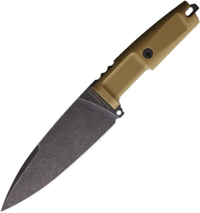 Extrema Ratio Shrapnel One Desert Tan Bohler N690 Fixed Blade Knife 0500DKSDS