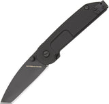 Extrema Ratio BF1 Classic Black N690 Cobalt Tanto Folding Pocket Knife 135BF1CT