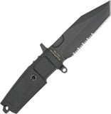 Extrema Ratio Fulcrum C Serrated N690 Tanto Black Fixed Blade Knife 150FCT