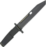 Extrema Ratio Fulcrum Black N690 Stainless Cobalt Steel Tanto Fixed Knife 300