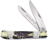 Frost Cutlery BULLDOG Trapper Folding Premier Ed. 1 of 300 Etch Knife DG108DS