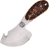 Frost Cutlery Beaver Tail Skinner Stainless Fixed Guthook Delrin Handle Knife CR01