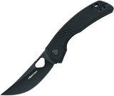 Fox Edge Persian Linerlock Black G10 Folding 9Cr14MoV Pocket Knife 038G10B
