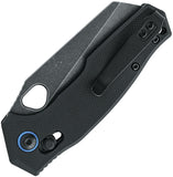 Fox Edge Crew Crossbar Lock Black G10 Folding 9Cr14MoV Pocket Knife 040G10B