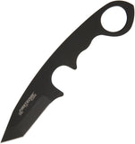 First Edge HR-1 Fighter/Backup Black Oxide One Piece Fixed Blade Knife K4050