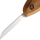 Flexcut Roughing Pro Series Tan Wood 1095 Carbon Steel Fixed Blade Knife FP03